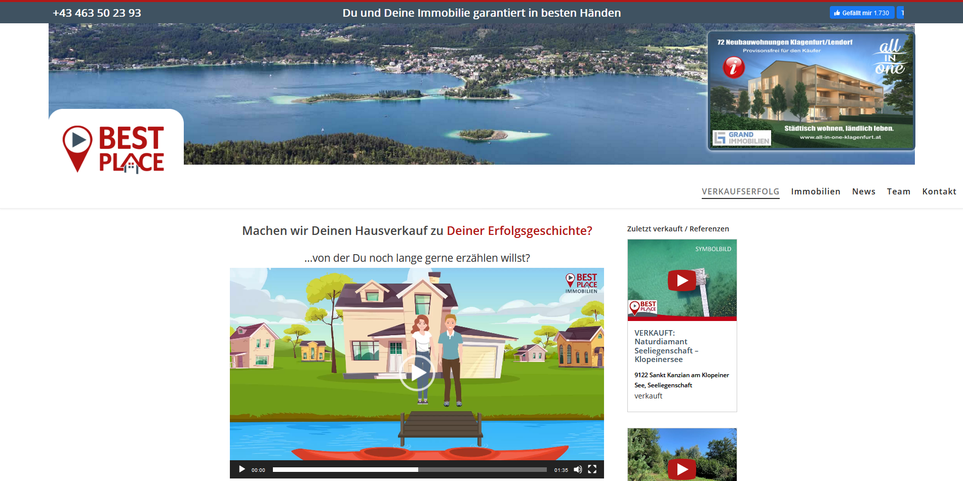 Bestplace Immobilien Klagenfurt